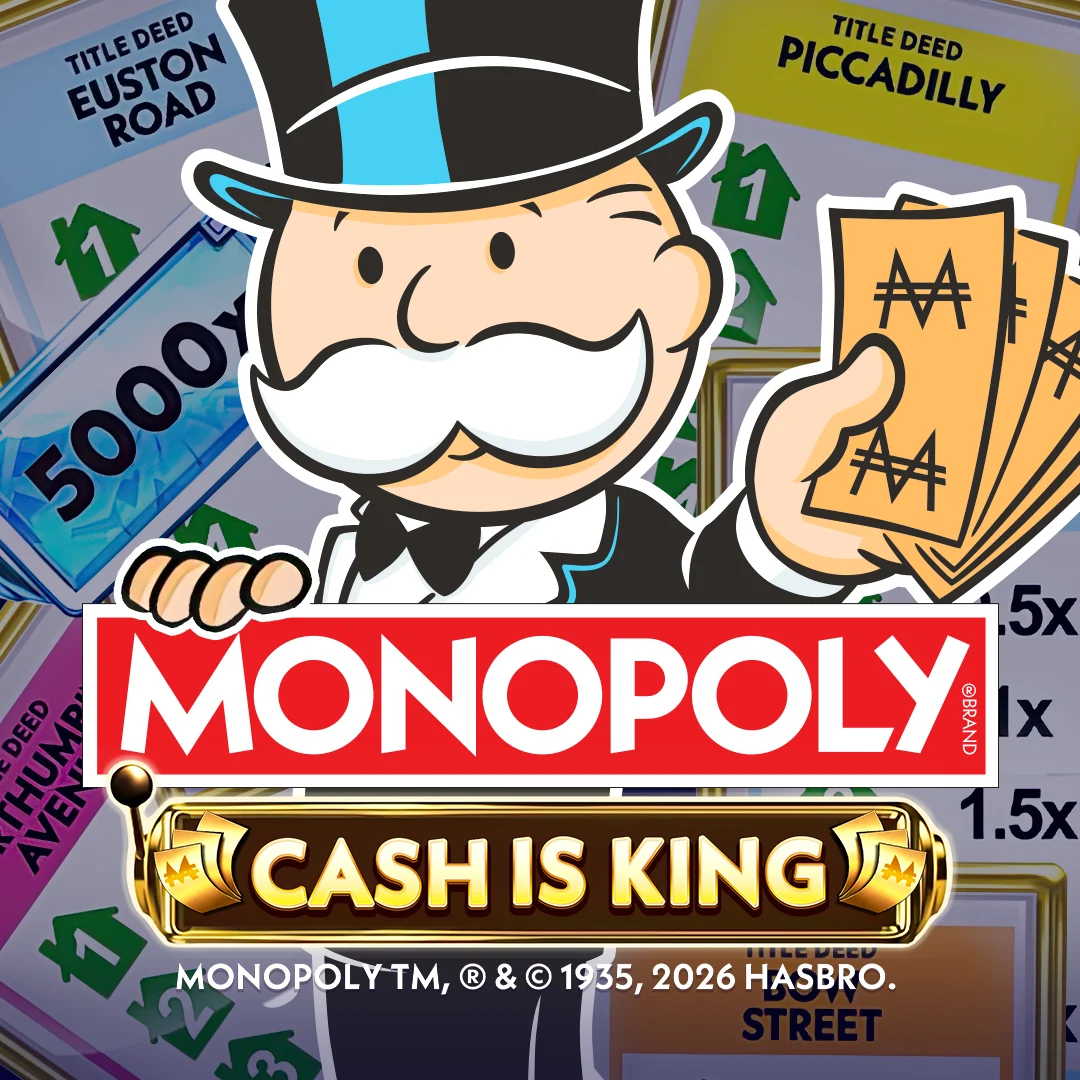 Redtiger : Monopoly Cash Is King - KISS69