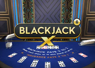 Blackjack X 6 - Azure - KISS69
